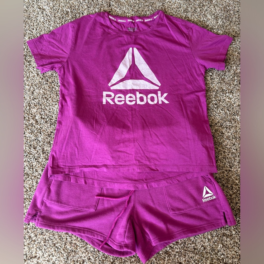 Reebok Tee And Shorts Set